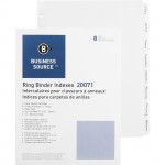Business Source 3-Ring Plain Tab Divider 20071