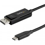 StarTech.com 3.3 ft. (1 m) USB-C to DisplayPort 1.4 Cable - Bi- Directional CDP2DP141MBD