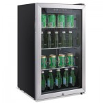 3.4 Cu. Ft. Beverage Cooler, Stainless Steel/Black ALERFBC34