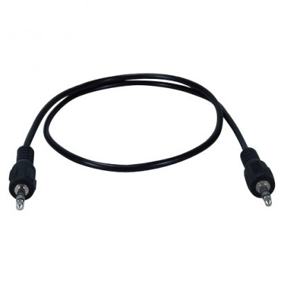 QVS 3.5mm Male to Male Speaker Cable CC400M-01