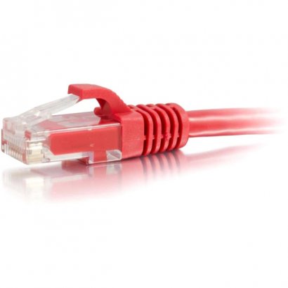 C2G 30 ft Cat6 Snagless UTP Unshielded Network Patch Cable - Red 04006