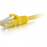 C2G 30 ft Cat6 Snagless UTP Unshielded Network Patch Cable - Yellow 04015