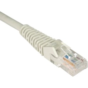 Tripp Lite 30-ft. Cat5e 350MHz Snagless Molded Cable (RJ45 M/M) - Gray N001-030-GY