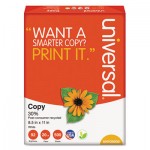 UNV20030 30% Recycled Copy Paper, 92 Brightness, 20lb, 8 1/2 x 11, White, 5000/Carton UNV20030