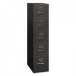 HON H315.P.S 310 Series Five-Drawer, Full-Suspension File, Letter, 26-1/2d, Charcoal HON315PS