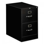 HON 310 Series Two-Drawer, Full-Suspension File, Legal, 26-1/2d, Black HON312CPP