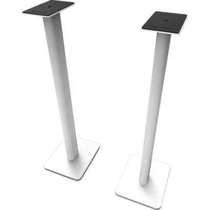 Kanto 32" Bookshelf Speaker Floor Stands, White SP32PLW