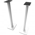 Kanto 32" Bookshelf Speaker Floor Stands, White SP32PLW