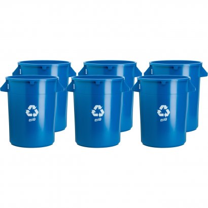 Genuine Joe 32-gallon Heavy-duty Trash Container 60464CT