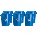 Genuine Joe 32-gallon Heavy-duty Trash Container 60464CT