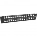 Tripp Lite 32-Port 2U RackMount Unshielded Blank Keystone/Multimedia PatchPanel N062-032-KJ