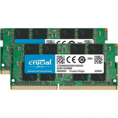 Crucial 32GB (2 x 16GB) DDR4 SDRAM Memory Kit CT2K16G4SFRA32A