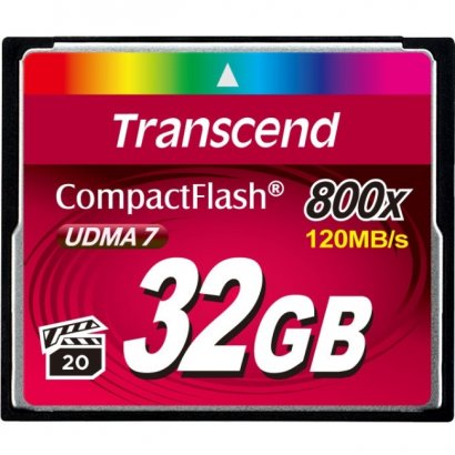 Transcend 32GB CompactFlash (CF) Card TS32GCF800