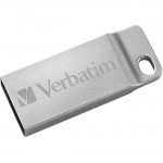 Verbatim 32GB Metal Executive USB Flash Drive - Silver 98749