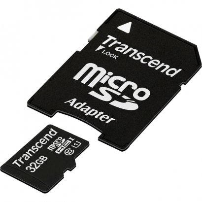 Transcend 32GB Premium microSD High Capacity (microSDHC) Card TS32GUSDU1