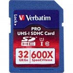 Verbatim 32GB PRO Secure Digital High Capacity (SDHC) - Class 10/UHS-I - 600x 98047