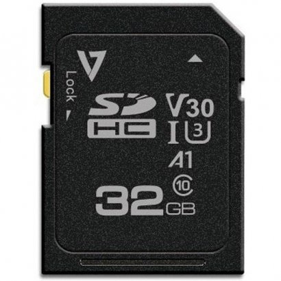 V7 32GB SDHC Card UHS-3 V30 A1 VFSD32GV30U3-3N