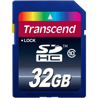 Transcend 32GB Secure Digital High Capacity (SDHC) Card - Class 10 TS32GSDHC10I