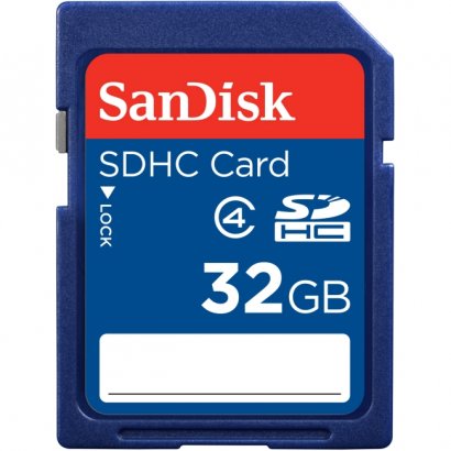 SanDisk 32GB Secure Digital High Capacity (SDHC) Card - Class 4 SDSDB-032G-A46