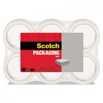 Scotch 3350L-6 3350 General Purpose Packaging Tape, 1.88" x 109yds, 3" Core, Clear, 6/Pack MMM3350L6