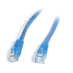 StarTech 35 ft Blue Molded Cat 6 Patch Cable C6PATCH35BL