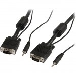 StarTech 35 ft Coax High Resolution Monitor VGA Cable with Audio HD15 M/M MXTHQMM35A