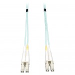 Tripp Lite 35M (115-ft.) 10Gb Duplex MMF 50/125 OM3 LSZH Patch Cable (LC/LC) - Aqua N820-35M