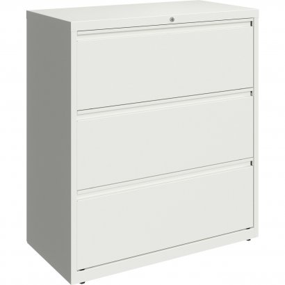 Lorell 36" White Lateral File - 3-Drawer 00030