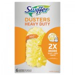 Swiffer 21620 360 Dusters Refill, Dust Lock Fiber, Yellow, 6/Box, 4 Box/Carton PGC21620CT