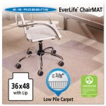 ES Robbins 36x48 Lip Chair Mat, Multi-Task Series AnchorBar for Carpet up to 3/8 ESR128073