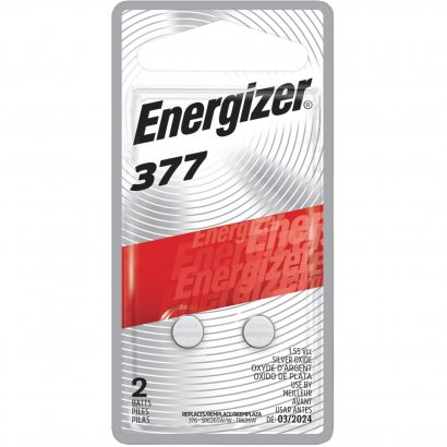 Energizer 377 Silver Oxide Batteries 377BPZ2CT