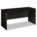 HON H38922.N.S 38000 Series Desk Shell, 60w x 24d x 29-1/2h, Mahogany/Charcoal HON38922NS