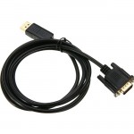 4XEM 3FT DisplayPort To VGA Adapter Cable - Black 4XDPVGA3FT