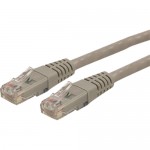 StarTech 3ft Gray Molded Cat6 UTP Patch Cable ETL Verified C6PATCH3GR