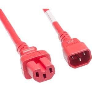 Unirise 3ft Red Power Cord C14-C15 PWCD-C14C15-15A-03F-RED