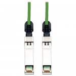 Tripp Lite 3M (10 FT.) Green SFP+ 10Gbase-CU Twinax CopperCable N280-03M-GN