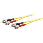 3m Single-Mode fiber (SMF) Duplex ST/ST OS1 Yellow Patch Cable ADD-ST-ST-3M9SMF