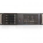 3U Compact Rackmount Chassis compatible with PS2 Power Supply D-314-MATX