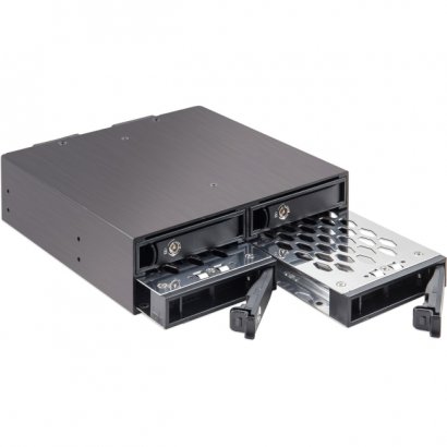 IO Crest 4 Bay 2.5" SATA Drive Mobile Rack for 5.25" Drive Bay SY-MRA25038