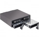 IO Crest 4 Bay 2.5" SATA Drive Mobile Rack for 5.25" Drive Bay SY-MRA25038