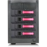 RAIDage 4-bay SAS/SATA 12Gb/s SFF-8644 Hotswap JBOD Enclosure JAGE5BT4HDRD-M1