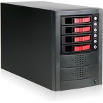 RAIDage 4-bay SAS/SATA 12Gb/s SFF-8644 Hotswap JBOD Enclosure JAGE5BT4HDRD