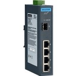 Advantech 4 GE + 1 SFP Ind. Unmanaged Switch EKI-2725F-AE