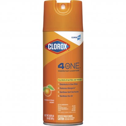 Clorox 4 in One Disinfectant Sanitizer 31043