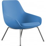 9 to 5 Seating 4-leg Lilly Lounge Chair 9101LGSFBU