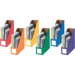 Bankers Box 4" Magazine File Holders - Assorted 3381901