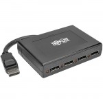 Tripp Lite 4-Port DisplayPort 1.2 Multi-Stream Transport (MST) Hub,3840 x 2160(4K x 2K) UHD B156