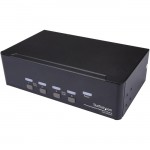 StarTech.com 4-Port Dual DisplayPort KVM Switch - 4K 60Hz SV431DPDDUA2