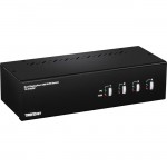 TRENDnet 4-Port Dual Monitor Display Port KVM Switch TK-440DP