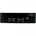 StarTech.com 4-Port DVI and VGA, USB KVM Switch with Audio and USB 2.0 Hub SV431DDVDUA